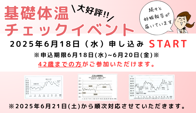 基礎体温イベント